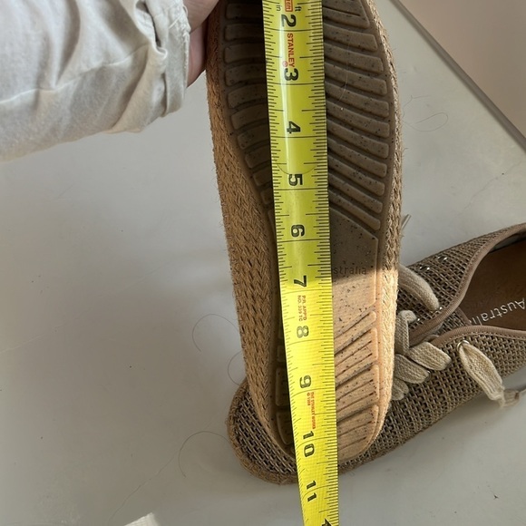 EMU Australia Agonis Mac Espadrille Knit Cotton Jute Gum Sole Coconut W10 - Picture 7 of 14